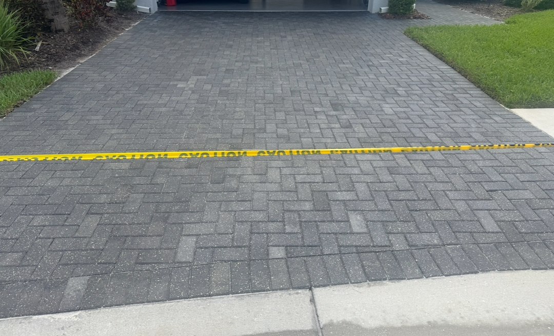 Paver sealing in Cape Coral Florida (1)