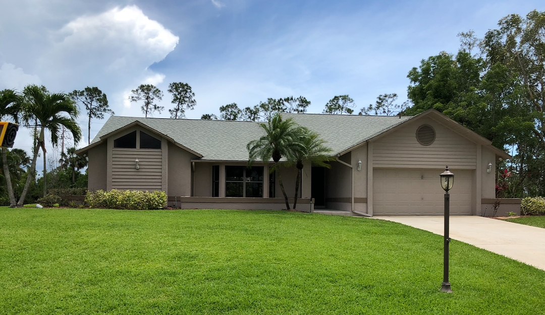 Soft Wash roof cleaning in South Fort Myers